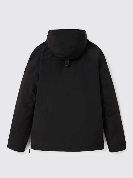Rainforest Pocket 1 Herren Winter Jacke Wasserdicht und winddicht Schwarz