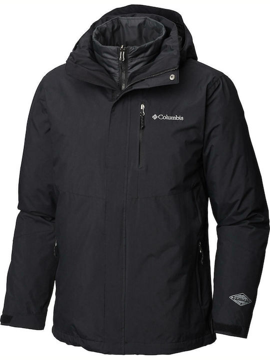 Element Blocker II 3 in 1 Winter Jacke Wasserdicht und Winddicht Schwarz