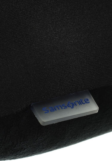 Samsonite Μαξιλαράκι Ταξιδίου Πολυεστερικό με Θήκη Μεταφοράς Μαύρο