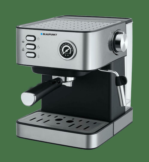 Blaupunkt CMP312 Μηχανή Espresso 850W Πίεσης 15bar Ασημί
