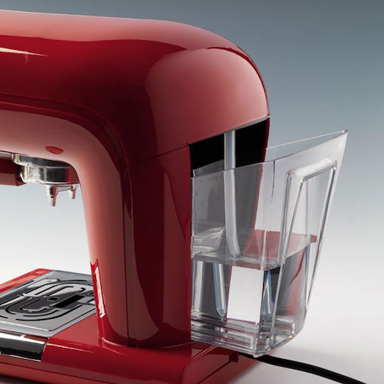 Ariete 1388/10 Automatic Espresso Machine 900W Pressure 15bar Red