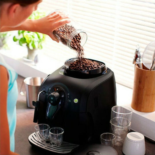 Gaggia Besana Automatische Espressomaschine 1400W Druckreiniger 15bar mit Mahlwerk Schwarze RI8180/01