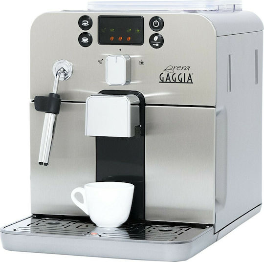Gaggia Brera Automatic Espresso Machine 1400W Pressure 15bar with Grinder Black