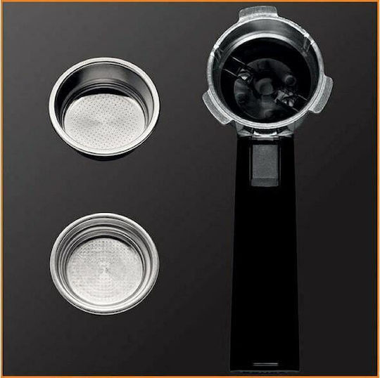 Krups Μηχανή Espresso 1460W Πίεσης 15bar Ασημί XP3440
