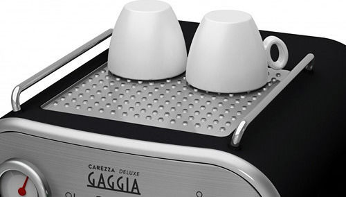 Gaggia Carezza Deluxe Μηχανή Espresso 1900W Πίεσης 15bar Μαύρη