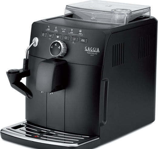Gaggia Naviglio Milch Automatische Espressomaschine 1850W Druckreiniger 15bar mit Mahlwerk Schwarz RI8749/01