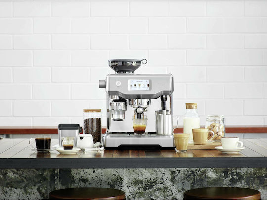 Sage The Oracle Touch Automatische Espressomaschine 2400W Druck 15bar mit Mahlwerk Silber