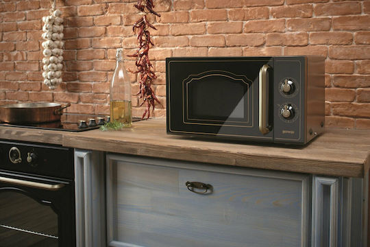 Gorenje MO4250CLB Microwave Oven with Grill 20lt Black
