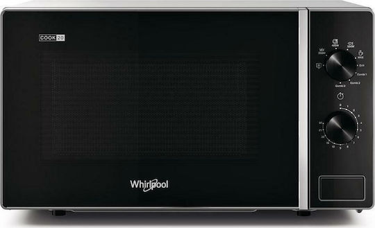 Whirlpool Φούρνος Μικροκυμάτων με Grill 20lt Μαύρος