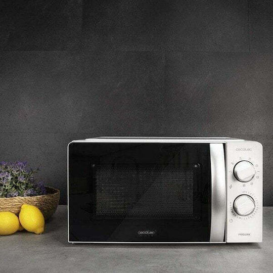 Cecotec Proclean 2110 Microwave Oven with Grill 20lt White