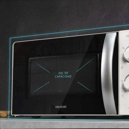 Cecotec Proclean 2110 Microwave Oven with Grill 20lt White