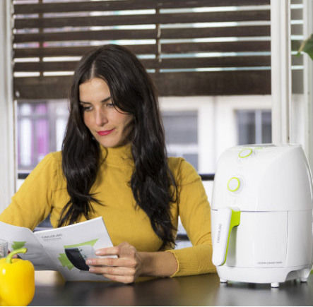 Cecotec Cecofry Compact Rapid Air Fryer 1.5lt Λευκό