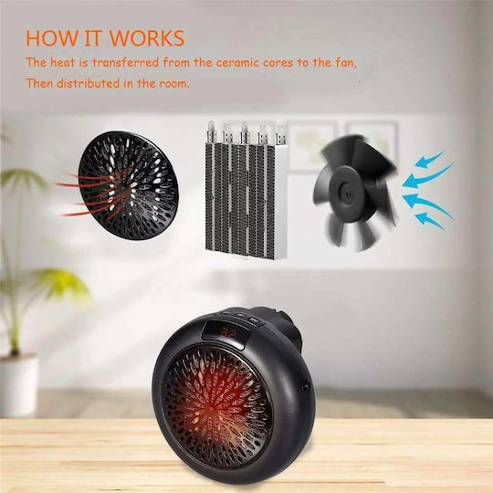 Wonder Heater Вентилаторен нагревател Стая За стена 900W