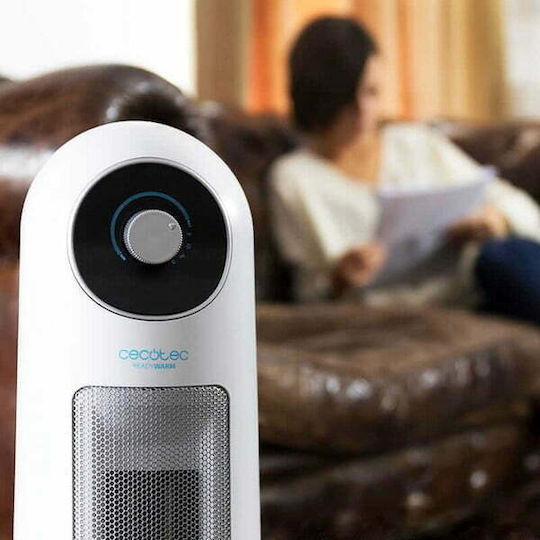 Cecotec ReadyWarm Smart Ceramic Κεραμικό Αερόθερμο Δωματίου Δαπέδου 2200W