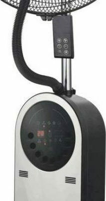 Morris Ventilator Cu Ceață De Apă Putere 95W Diametru Ventilator 40cm Cu Telecomandă Negru