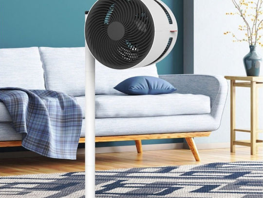 Boneco F220 Ανεμιστήρας Ορθοστάτης 33W Διαμέτρου 22.5cm Λευκός