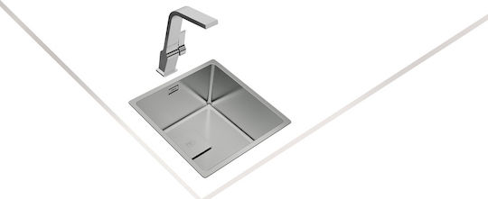 Teka FlexLinea RS15 40.40 115000014 Unterbau Spüle Inox Satiniert B44xT44cm Silber