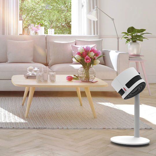 Boneco F120 Стоящ Вентилатор 33W С Диаметър 22.5см Бял