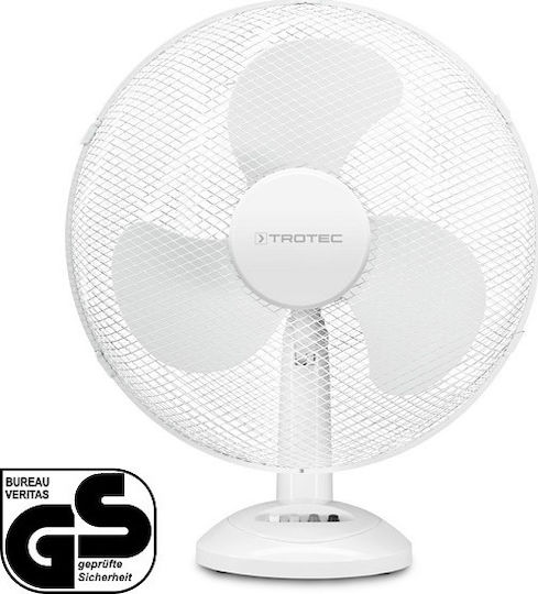 Trotec TVE 14 Tabletop Fan 50W Diameter 40cm White