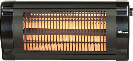 Saray IFR-9300 Quartz Wall-Mounted Heater with Thermostat 3000W