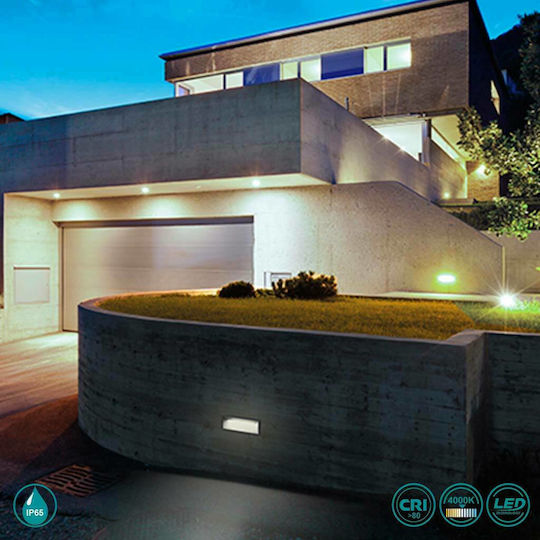 Gea Luce Ohrm Wandmontierte Außen-Deckenleuchte IP65