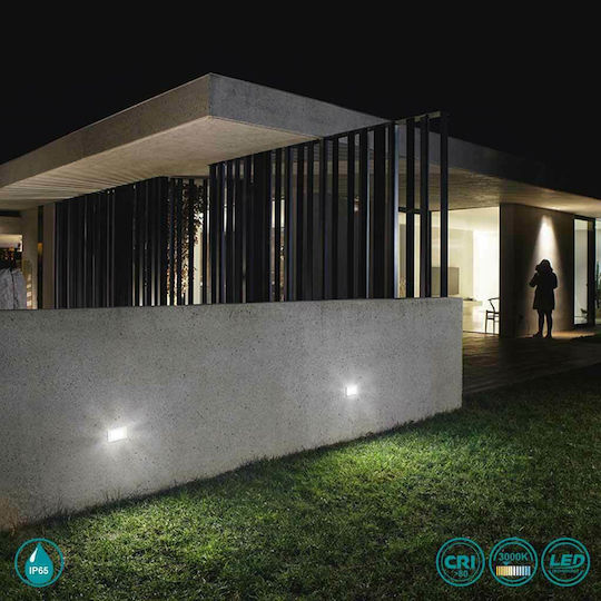 Gea Luce Maga Στεγανή Πλαφονιέρα Ασημί Gea Luce Maga Στεγανή Πλαφονιέρα Ασημί