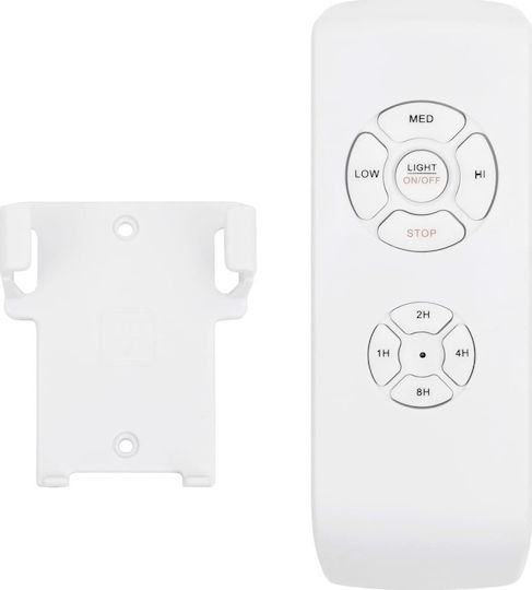 vidaXL Deckenventilator 76cm mit Leuchte Braun / Silber