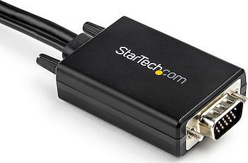 StarTech HDMI 1.4 High Speed 1080p 120Hz Cable HDMI Male - USB-A Male / VGA Male Length 2m Black