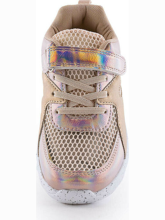Παιδικά Sneakers με Σκρατς Ροζ