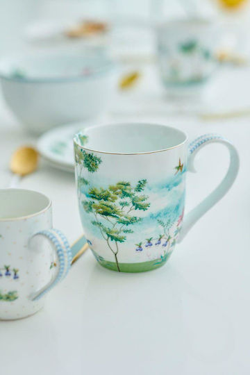 PiP Studio XL Jolie Heron Κούπα από Πορσελάνη Πολύχρωμη 450ml