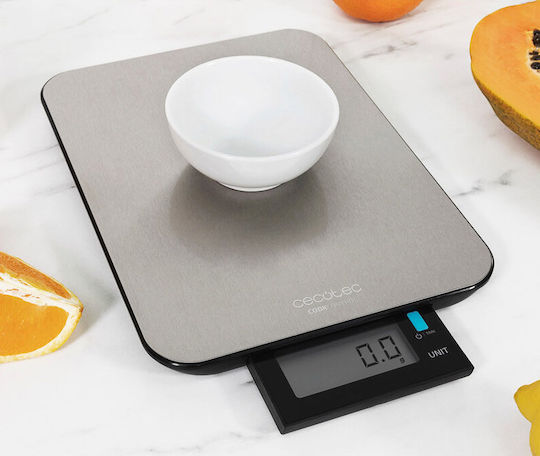 Cecotec Cook Control 9000 Ψηφιακή Ζυγαριά Κουζίνας έως 10kg Inox