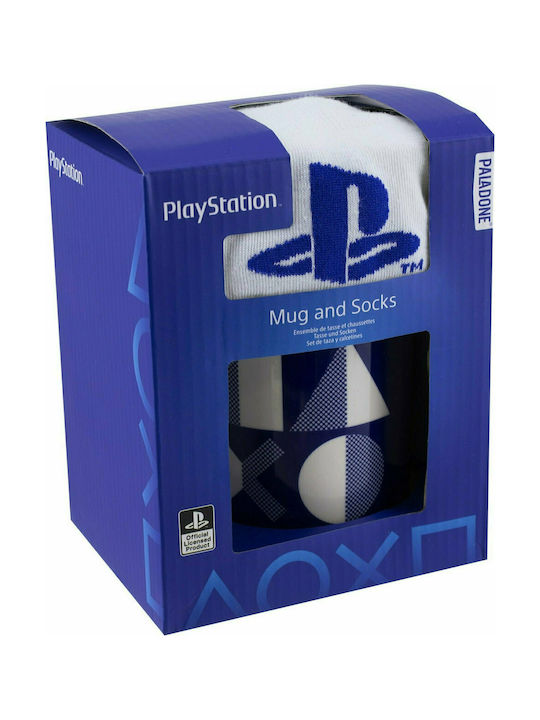 Paladone Playstation Κούπα Κεραμική Μπλε
