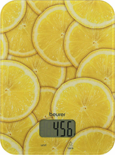 Beurer KS 19 Ψηφιακή Ζυγαριά Κουζίνας έως 5kg Lemon