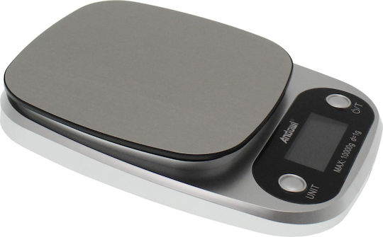 Andowl Qc305 Digital Kitchen Scale up to 10kg Silver