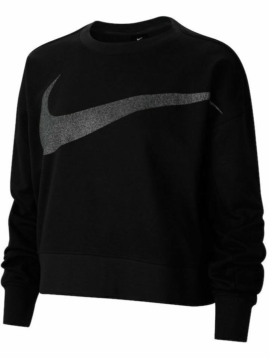 Dri-Fit Get Fit Sweatshirt für Damen Schwarz