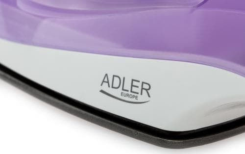 Adler Σίδερο Ατμού 1600W με Αντικολλητική Πλάκα και Συνεχόμενη Παροχή Ατμού 10gr/min