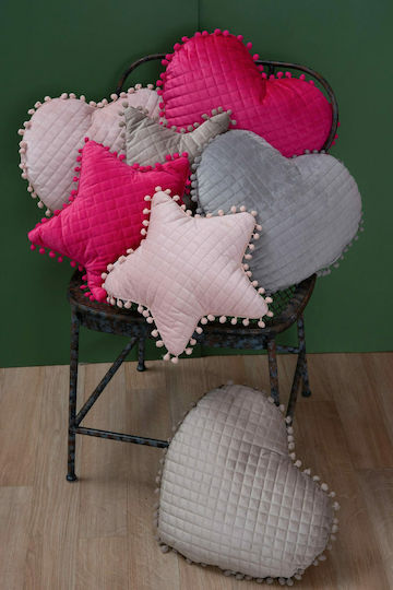 Palamaiki Crib Decorative Pillow Star Beige 34x34cm