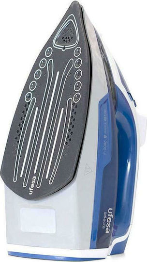 Ufesa UFESA PV3280 Fier de Călcat cu Aburi 2800W cu Talpă Ceramică și Debit Continu de Abur 30g/min
