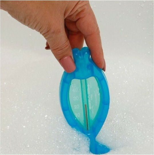 Dreambaby Αναλογικό Θερμόμετρο Μπάνιου Fish 10°C έως 40°C Γαλάζιο
