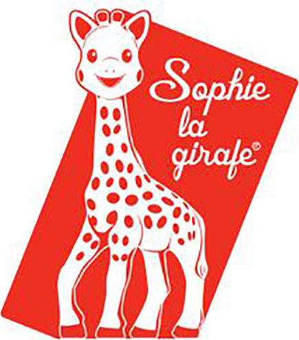 Sophie La Girafe Analog Bath Thermometer Sophie 0°C - 40°C Light Blue