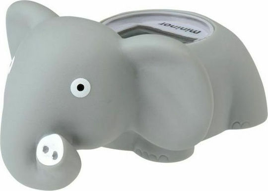 Mininor Ψηφιακό Θερμόμετρο Μπάνιου Elephant 0°C έως 50°C Γκρι