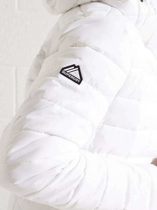 Classic Fuji Winter Jacket Puffer White