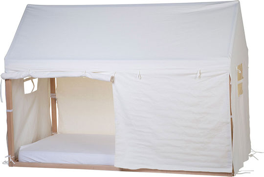 Κάλυμμα Κρεβατιού Tipi Σπίτι Λευκό 200x90cm