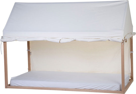 Κάλυμμα Κρεβατιού Tipi Σπίτι Λευκό 200x90cm