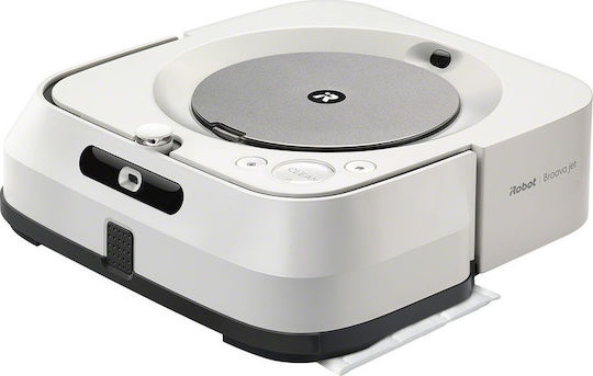 iRobot Braava Jet M6 Σκούπα Ρομπότ με Οπτική Χαρτογράφηση Λευκή