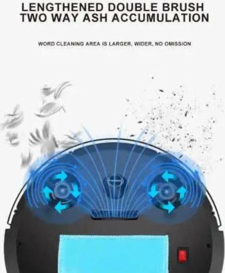 Andowl Q9 Pro Robot Vacuum Cleaner with Sensor Navigation and 2800Pa Suction Power White