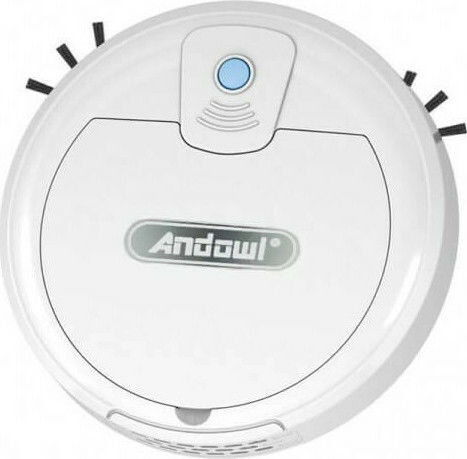 Andowl Q-65S Σκούπα Ρομπότ με Πλοήγηση Αισθητήρων & Απορρόφηση 2000Pa Λευκή