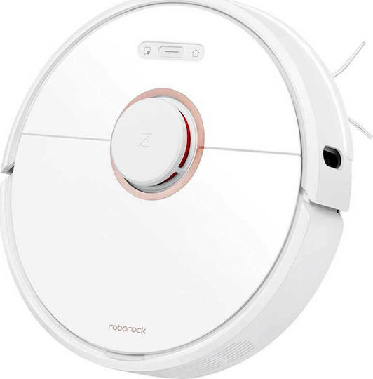 Roborock S6 Pure Σκούπα Ρομπότ με Διάρκεια Μπαταρίας έως 150min Λευκή