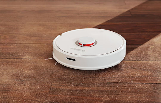 Roborock S6 Pure Σκούπα Ρομπότ με Διάρκεια Μπαταρίας έως 150min Λευκή