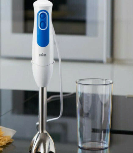 Braun MultiQuick 3 Ръчен Блендер с Неръждаема Пръчка 700W Бял